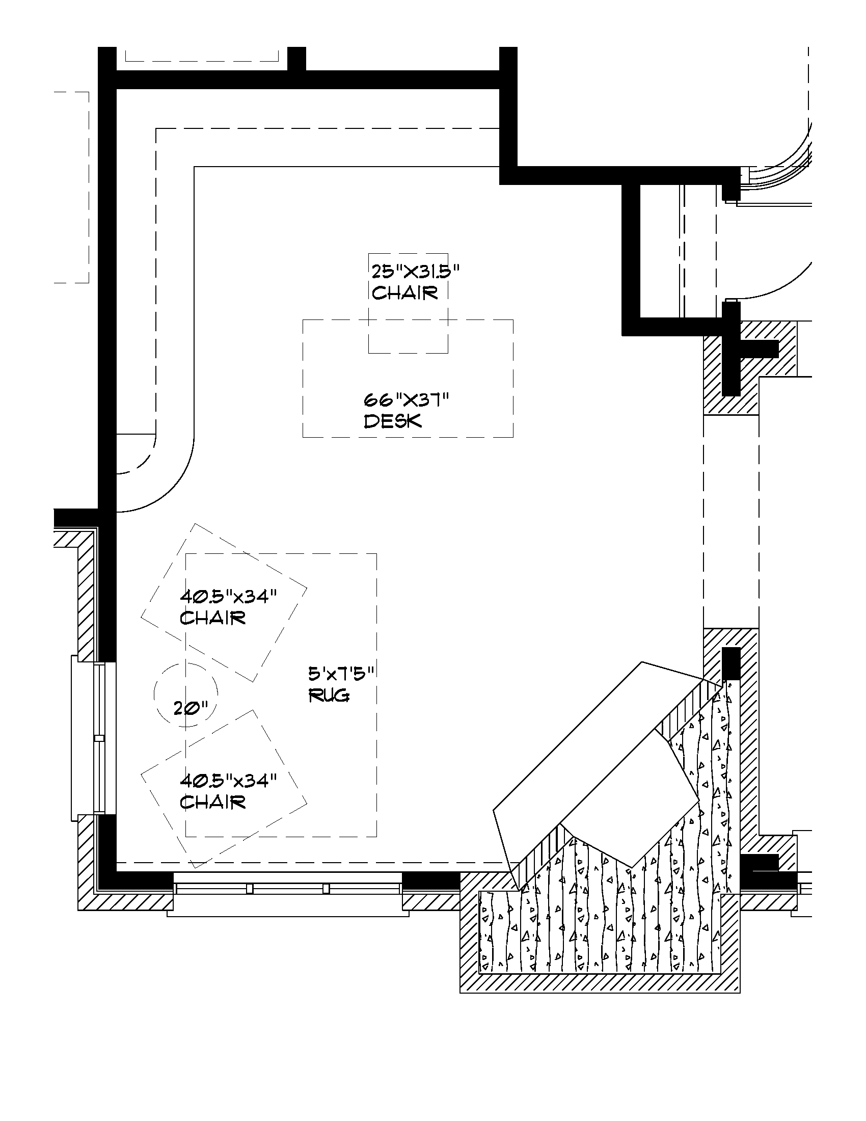 Library Furniture Layout