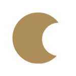 Waning Moon phase icon for 2026 Signature Wall Calendar lunar energy tracking