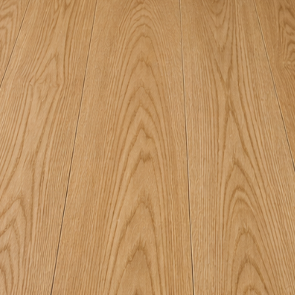 Classic natural red oak hardwood flooring with warm undertones by Lavish Interiors and More