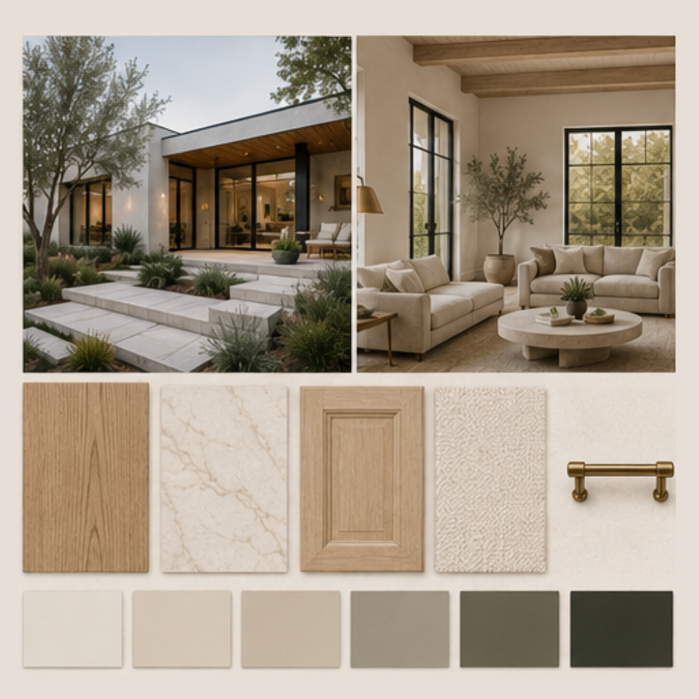 Organic Modern interior design style direction by Lavish Interiors and More